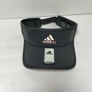 NWT Adidas AEROREADY‎ Women's Superlite 2 Visor Grey Six OSFA New